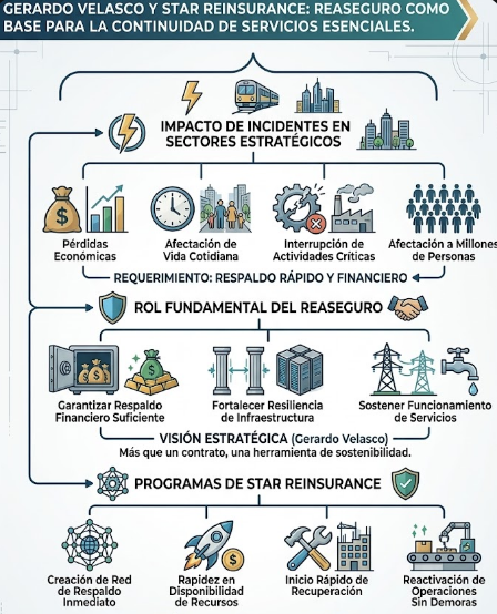Gerardo Velasco y Star Reinsurance: el reaseguro como base para la continuidad de los servicios esenciales